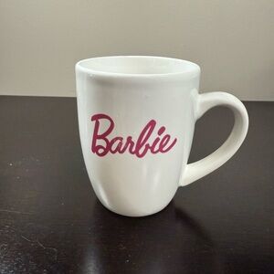 Barbie White and Pink 8oz Coffee/Tea Cup‎ Mug Modern Gourmet Foods Stoneware